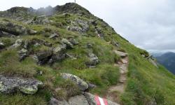 Schoberspitze mit Gipfelkreuz