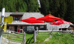Start bei der Hölzlerhütte.