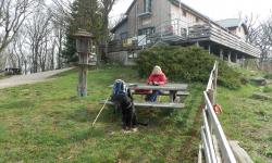 Enzianhütte, eine verdiente Jause