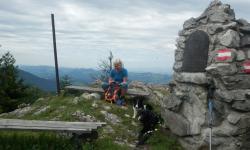 Jahn - Denkmal vor der Otto Kandler Hütte