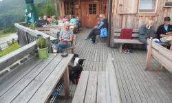Einkehr auf der Porzehütte