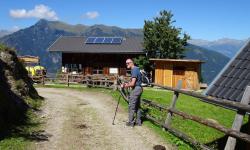 Einkehr auf der Gajacher Alm.