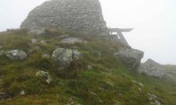 Glattjochkapelle, leider im Nebel