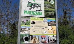 nach Baksic treffen wir auf die Trasse der Paranzena